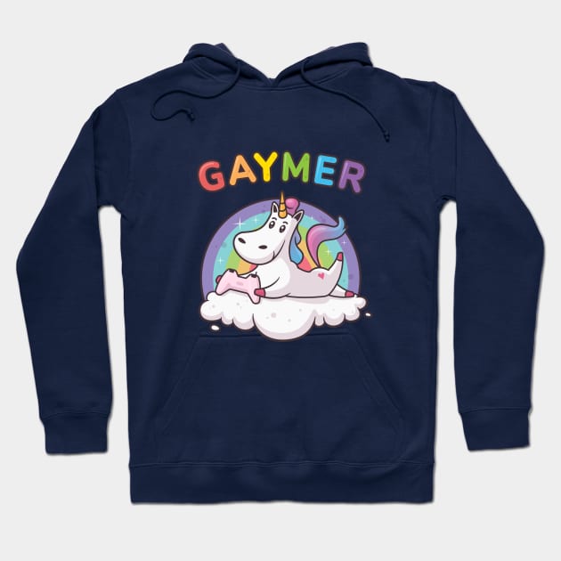 Gaymer Unicorn Hoodie by zoljo